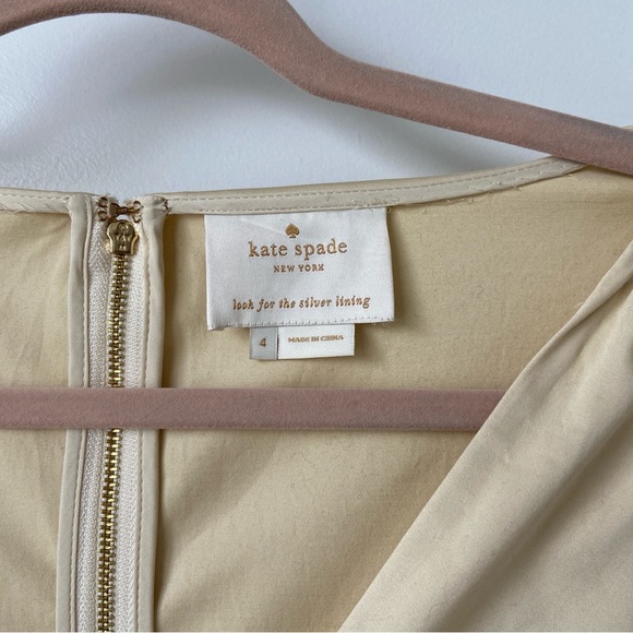 Kate Spade Havana Almond Fit and Flare Dress Size 4 - Picture 2 of 8